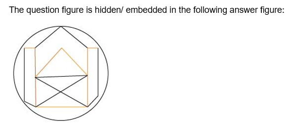 Embedded Images Non Verbal Reasoning Q34 Explanation