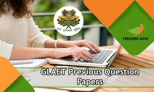 GLAET Previous Question Papers