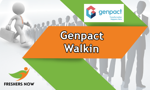 Genpact Walkin