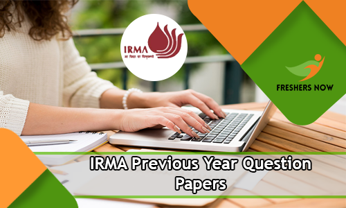 IRMA Previous Year Question Papers