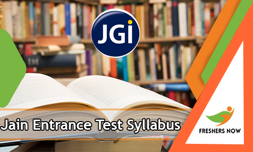 Jain Entrance Test Syllabus 2019 PDF Download - JET Exam Pattern ...