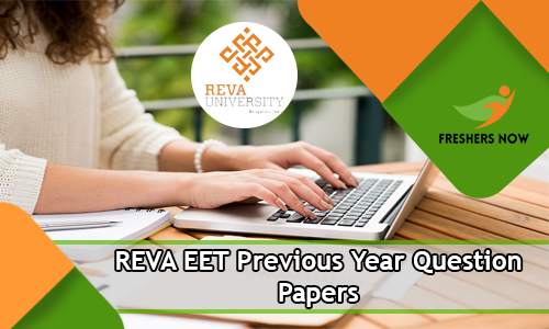 REVA EET Previous Year Question Papers