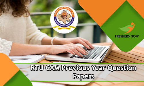 RTU CAM Previous Year Question Papers