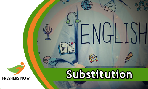 Substitution