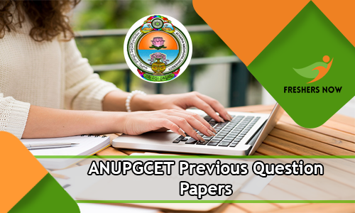 ANUPGCET Previous Question Papers