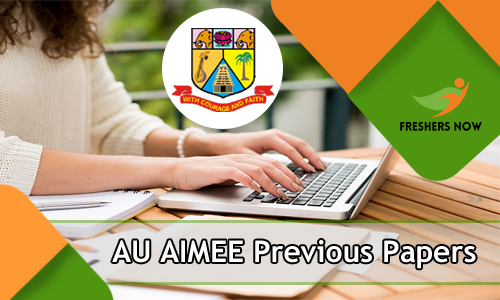 AU AIMEE Pharmacy Previous Question Papers
