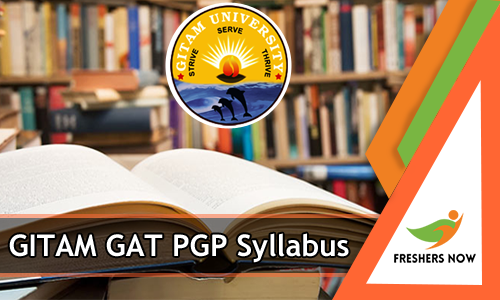 GITAM GAT PGP Syllabus