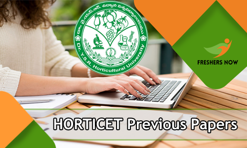 HORTICET Previous Question Papers