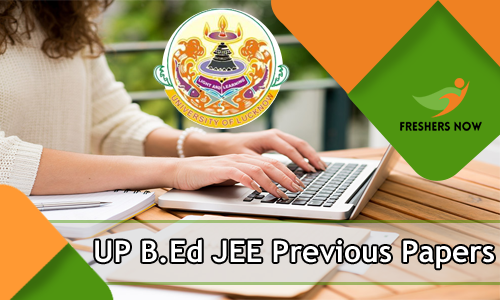 UP B.Ed JEE Previous Papers