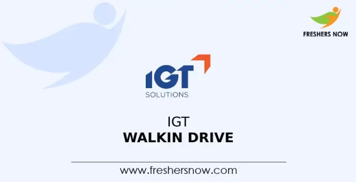 IGT Walkin Drive