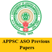 APPSC ASO Previous Papers