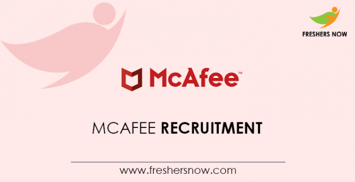 McAfee Recruitment