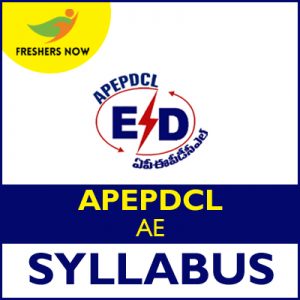 APEPDCL AE Syllabus 2019
