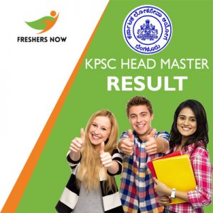 KPSC Head Master Result