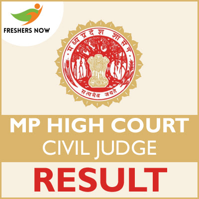 MP High Court Civil Judge Result 2019