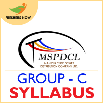 MSPDCL Group C Syllabus 2019