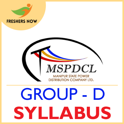 MSPDCL Group D Syllabus 2019
