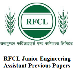 RFCL Junior Engineering Assistant Previous Papers