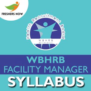 WBHRB Facility Manager Syllabus 2019