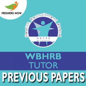 WBHRB Tutor Previous Papers