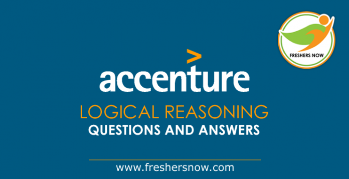 Accenture Logical Reasoning Questions and Answers