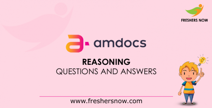 Amdocs Reasoning Questions and Answers