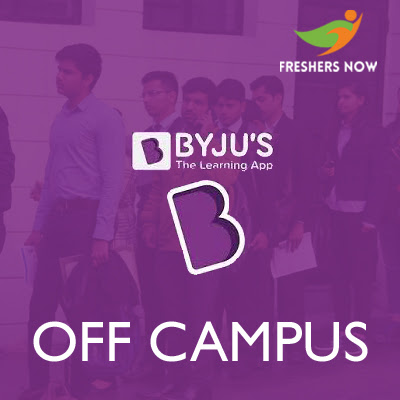 Byju's Off Campus 2019