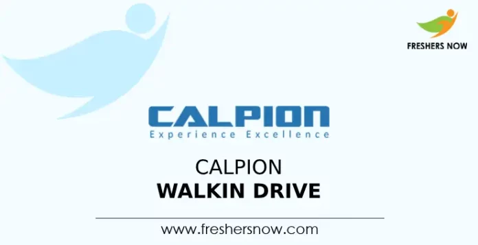 Calpion Walkin Drive