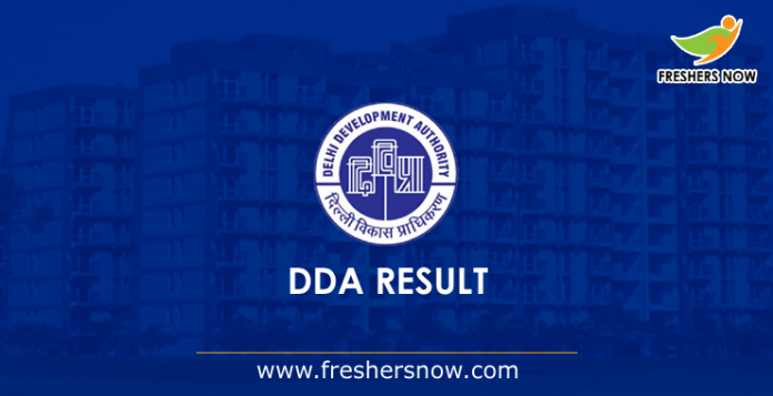 DDA Result 2019