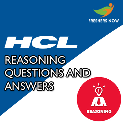 HCL Reasoning Questions and Answers