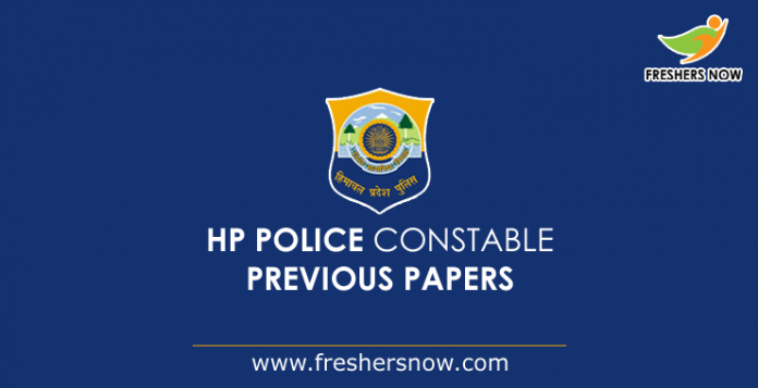 HP Police Constable Previous Papers
