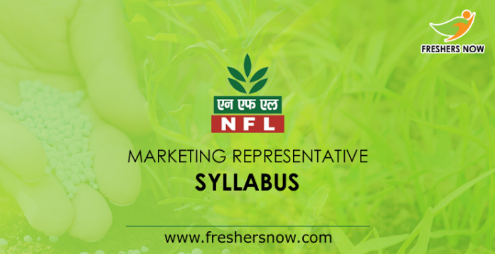 NFL Marketing Representative Syllabus 2019