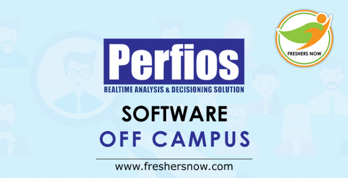 Perfios Software Off Campus 2019