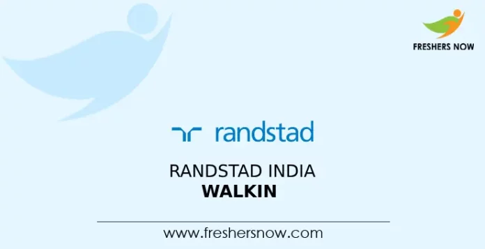 Randstad India Walkin