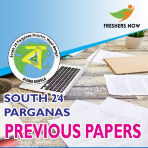 South 24 Parganas Previous Papers