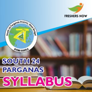 South 24 Parganas Syllabus 2019