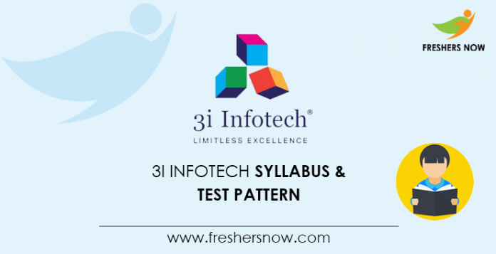 3i Infotech Syllabus 2020