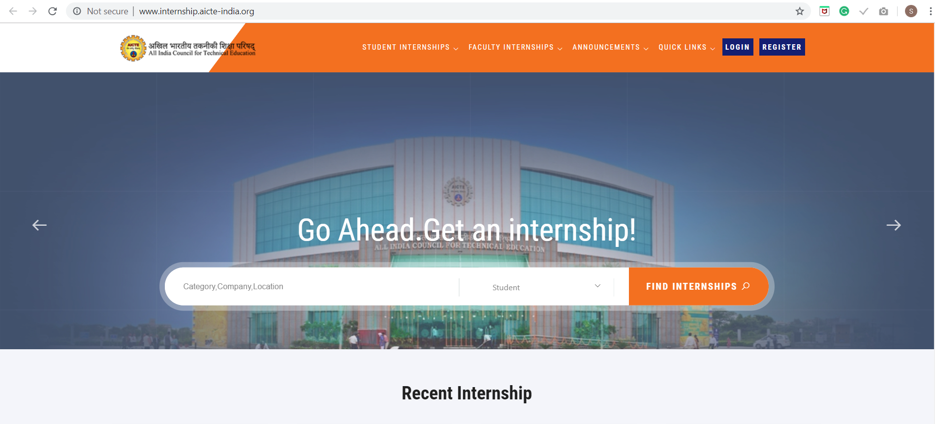 AICTE Internship Portal