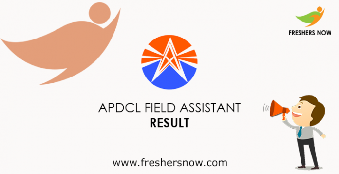 APDCL Field Assistant Result