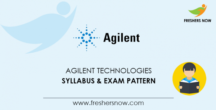 Agilent Technologies Syllabus 2020