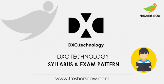 DXC Technology Syllabus 2020