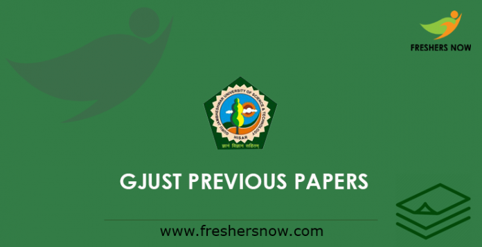 GJUST Previous Papers