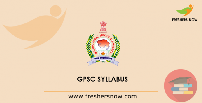 GPSC Syllabus