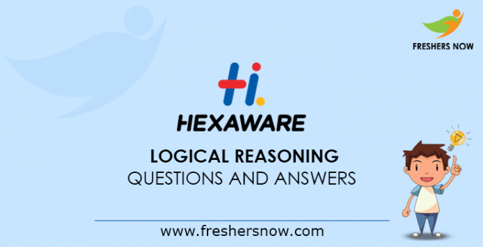 Hexaware Logical Reasoning Questions and Answers
