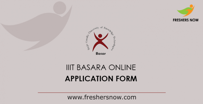 IIIT Basara Online Application 2019