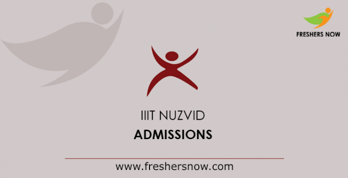 IIIT Nuzvid Admissions 2019