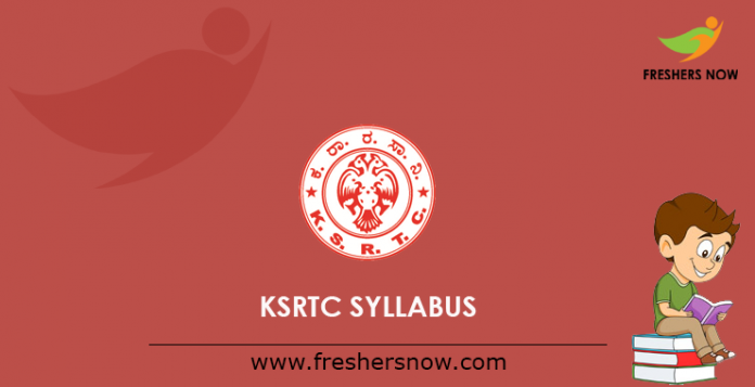 KSRTC Syllabus 2019