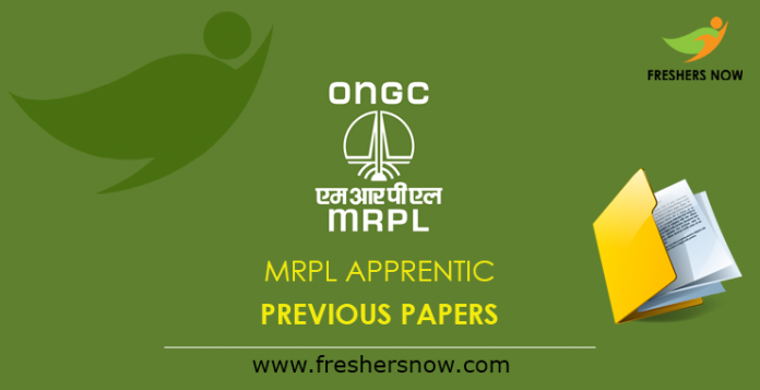 MRPL Apprentice Previous Papers