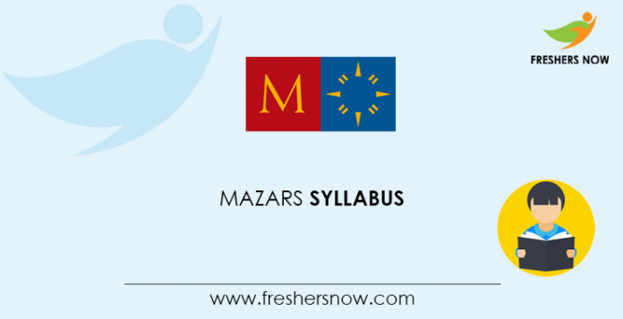 Mazars Syllabus 2020