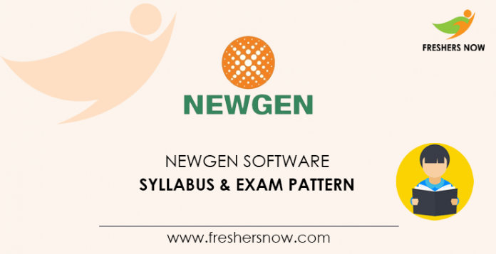 Newgen Software Syllabus 2020